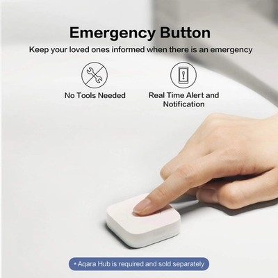 Aqara Wireless Mini Switch ZigBee APP Remote Control Emergency Button Door Bell