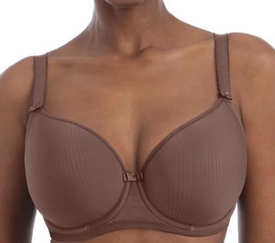 Freya Idol 34H Balcony T-Shirt Bra Coffee Roast Brown ; US34H / UK