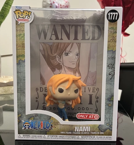 Funko Pop! One Piece Nami with Wanted Poster #1777 EXCLUSIVE