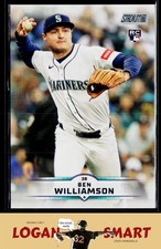 Ben Williamson 2025 Stadium Club #163 RC Seattle Mariners