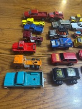 Vintage Diecast Vehicle 27 Lot   Matchbox/Hot Wheels Style  Cars Trucks