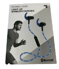 Sharper Image Light-Up LED Bluetooth Earbuds 35