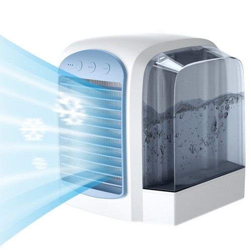 380ml Air Humidifier Portable Air Conditioner Fan 3 in 1 Ice Cold Cooling Cooler - Picture 44 of 60