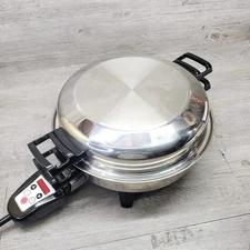 Regal Ware KITCHEN NUTRITION 12" Oil Core Electric Skillet Stainless 012OCU USA