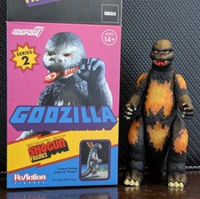 SUPER7 SHOGUN GODZILLA BLAZING 3.75" REACTION BLIND BOX BURNING FIGURE SERIES 2