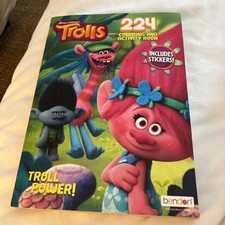 Bendon DreamWorks' Trolls Troll Power 224-Page Coloring and Activity Book w...