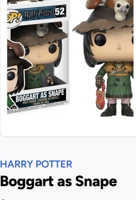 Funko Pop! Harry Potter Fantasy Boggart as Snape #52 Vinyl Figurine