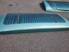 1963-1964 Ford Galaxie Mercury Full Size Convertible Rear Seat Turqoise