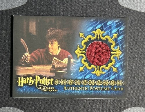 HARRY POTTER Chamber of Secrets COS Movie Costume Prop Card Daniel Radcliffe C12