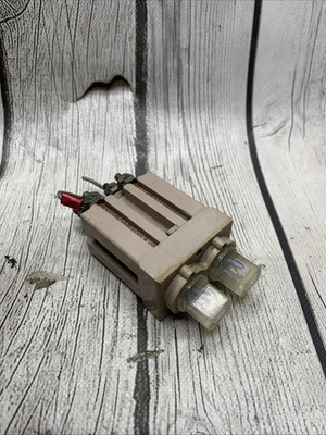 #ad Bussmann FHL10G Fuse Holder Military NSN 5920 00 296 5863 2 Pole Panel $25.93