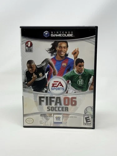 FIFA Soccer 06 Nintendo GameCube Complete CIB Mint Disc Tested Game in Spanish