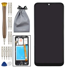 Display Touch Digitizer Glass LCD Screen with Border Frame Replacement for Sa...