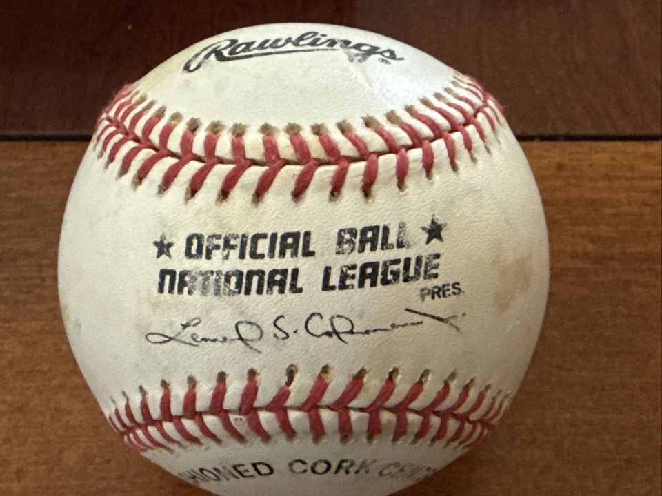 JEFF KENT 21 AUTOGRAPHED SIGNED BASEBALL - Image 2 of 2