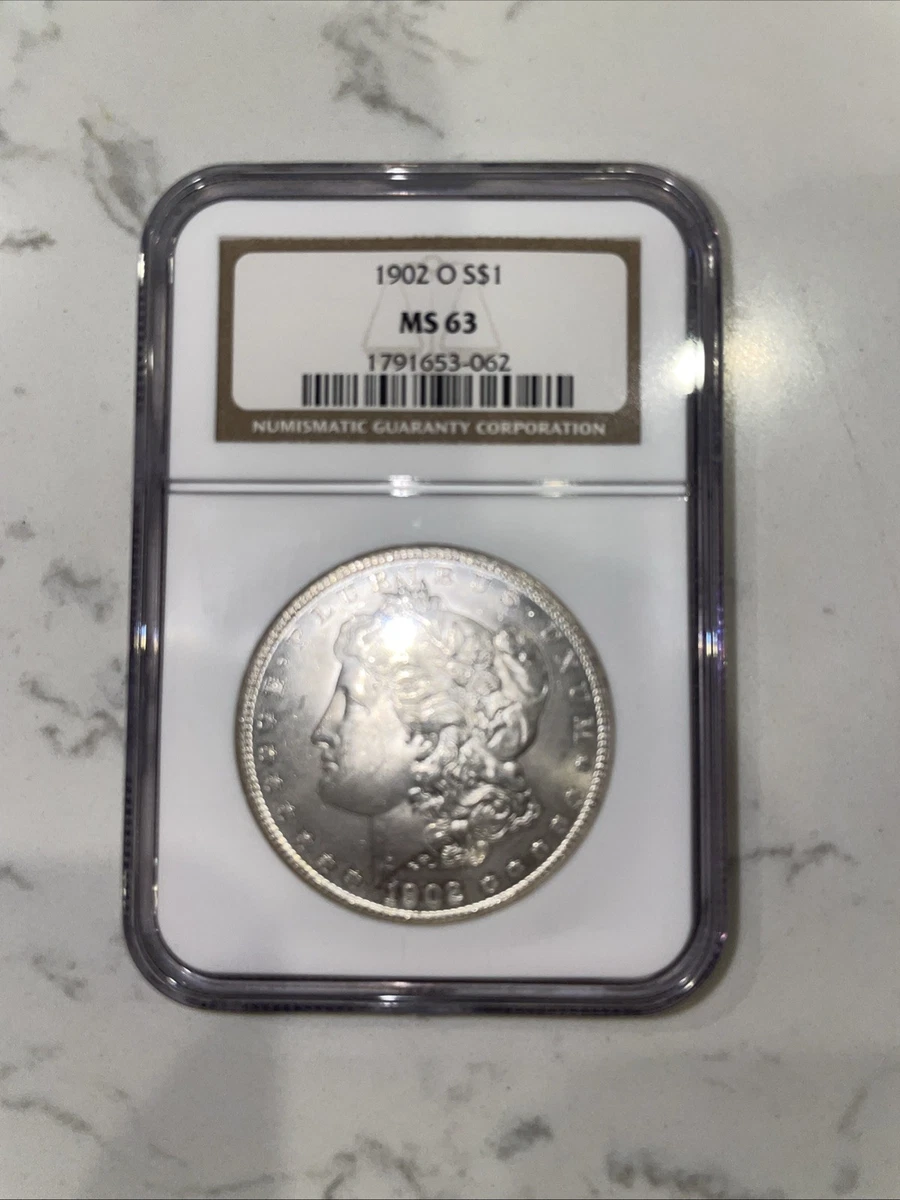 MS 63 Graded 1902 Year Morgan US Dollars (1878-1921) for sale | eBay MS 63 Graded 1902 Year Morgan US Dollars (1878-1921) for sale | eBay