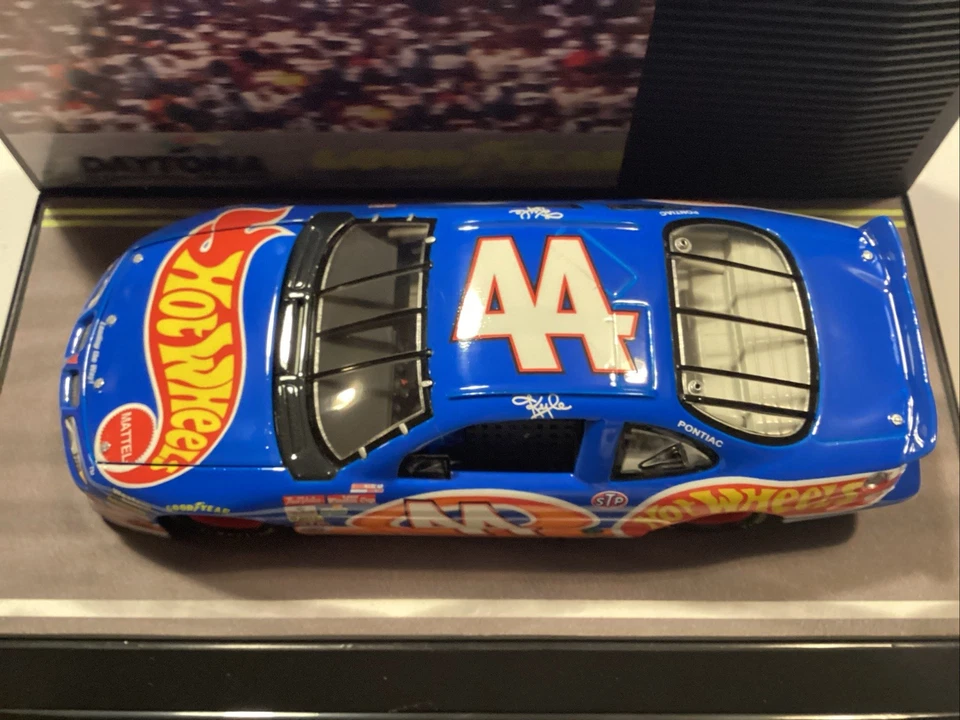 HOT WHEELS LEGENDS TO LIFE KYLE PETTY CAR 1997 PONTIAC GRAND PRIX TESTED +WORKS - Image 3 of 4