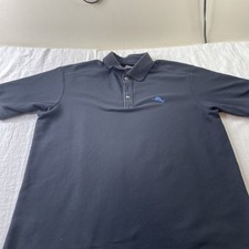 Tommy Bahama Polo Shirt Mens M Adult Blue Marlin Outdoor Island Zone Logo