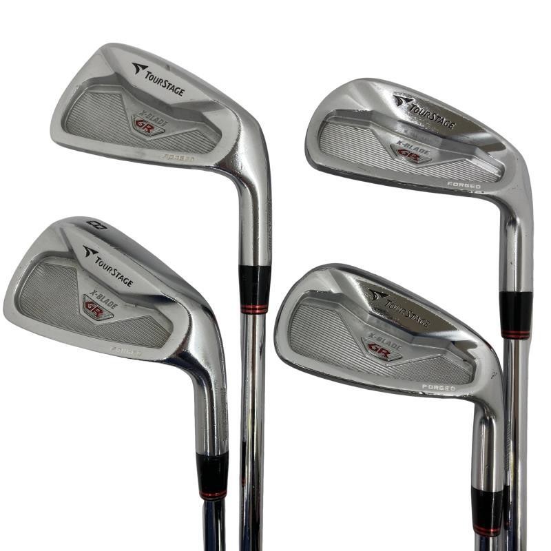 Bridgestone TOURSTAGE X-BLADE GR FORGED Iron Set 7-P 4pcs Flex 