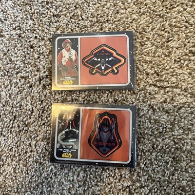 Topps Journey to Star Wars The Force Awakens Patch Cards P7 + P10