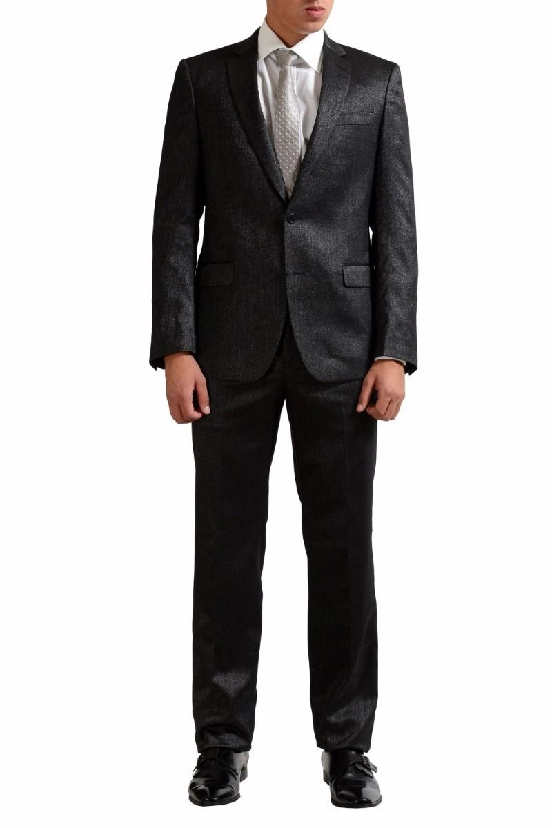 Versace — Versace Collection Men's Wool Sparkle Two Button Suit Size 40