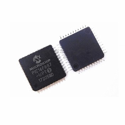 10 PCS PIC16F887-I/PT TQFP44 16F887 Microcontrollers #vn