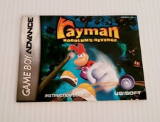 Rayman Hoodlums Revenge Instruction Nintendo Gameboy Advance Manual Only