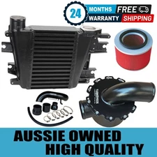 Upgrade Aluminium Intercooler, Airbox+Piping Kit For Nissan Patrol ZD30 3.0L