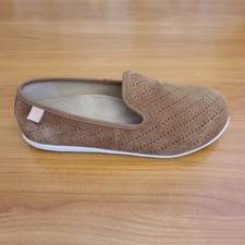 Spenco Women’s Paisley Brown Orthotic Ballet Saddle Shoes Sz 8.5B Comfort Flats