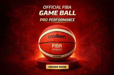 Molten BG3800 Basketball Size 7 FIBA Approved Official Game Ball Indoor Outdoor