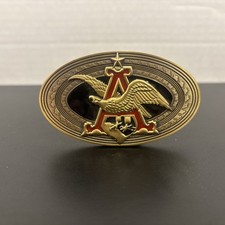 2010 Limited Ed. "A" Anheuser-Busch Budweiser Belt Buckle Fits up to 1.5" Belt