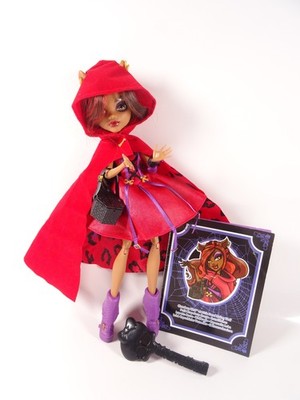 Monster High Doll Rotwölfchen Clawdeen Wolf Litttle Dead Riding Mattel (21872)
