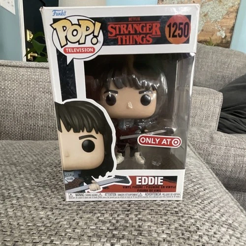 Funko Pop! Vinyl Stranger Things Eddie 1250 Target Exclusive Vinyl Figure