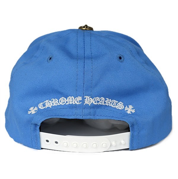 CHROME HEARTS Logo Embroidery Trucker Cap Men's Silver SV925 Blue thumbnail 3