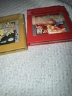 Pokémon Red and Gold Official GameBoy Color (gold Needs New Battery)
