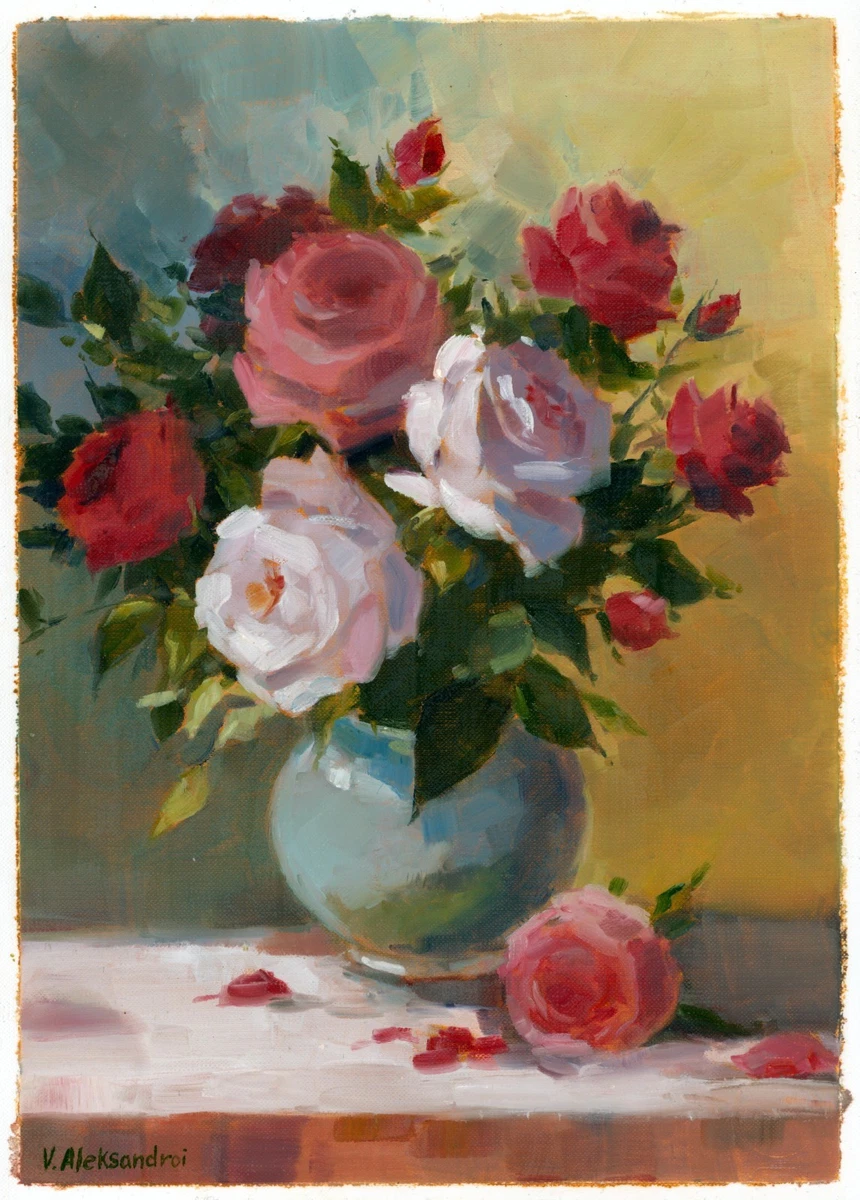 静物油画| eBay