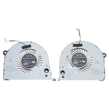 CPU GPU Cooling Fan For DELL Inspiron G7 15 7577 7588 Laptop Pair DFS54110