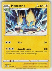 Manectric 055/196 Lost Origin Rare