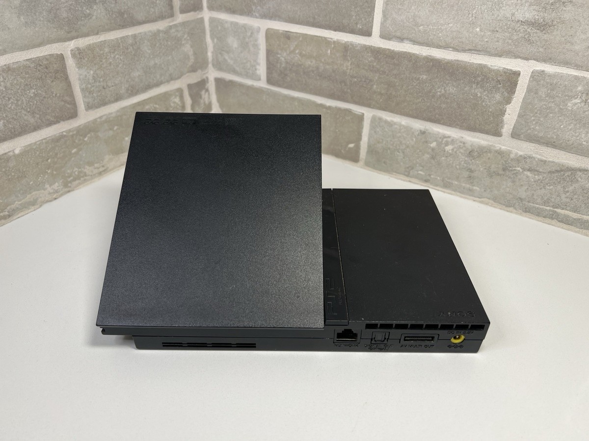 Sony PlayStation 2 SCPH-70011 CB Slim Console - Charcoal Black for