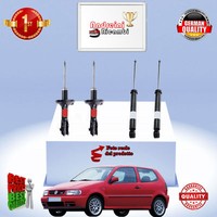Kit 4 DÄMpfer Vorn + Hinten Vw Polo (6N) 1.0 37KW 50CV Ab 2000 -> A133