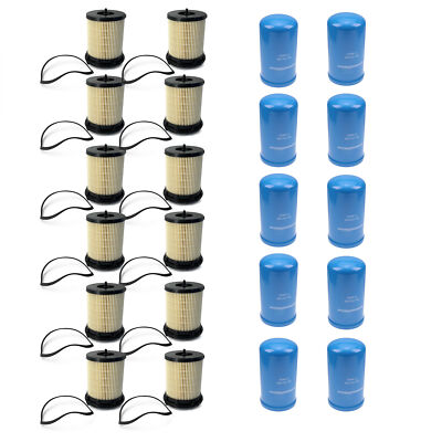 12x Oil Filter & Fuel Filter Fit  For Thermo King S600 S700 11-9959 11-9965