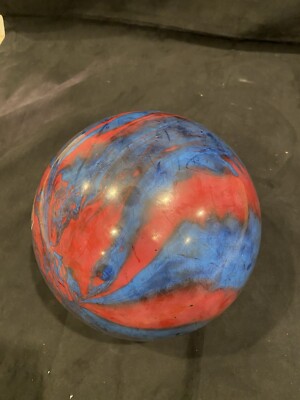 Brunswick Avalanche Bowling Ball 12 Lbs - Red And Blue Marble