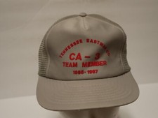 Vintage Tennessee Eastman Co. CA-3 Team Member Trucker Hatn 1980's H170