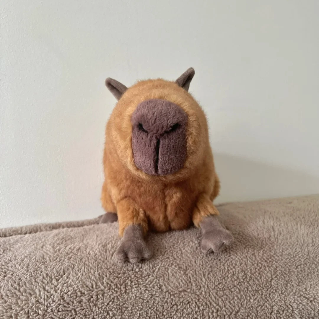  ぬいぐるみ　カピバラ　Clyde Capybara CLY6C JELLYCAT Clyde Capybara Stuffed Animal - POIZON