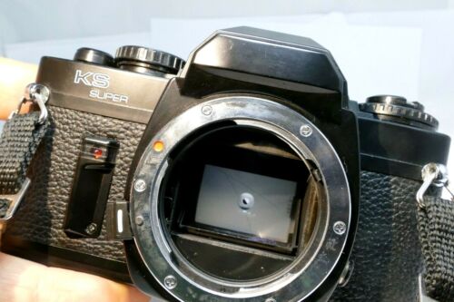 Ricoh KS Super 35mm SLR Film Camera Body Only with PK mount Pentax K  works good - Picture 1 of 10