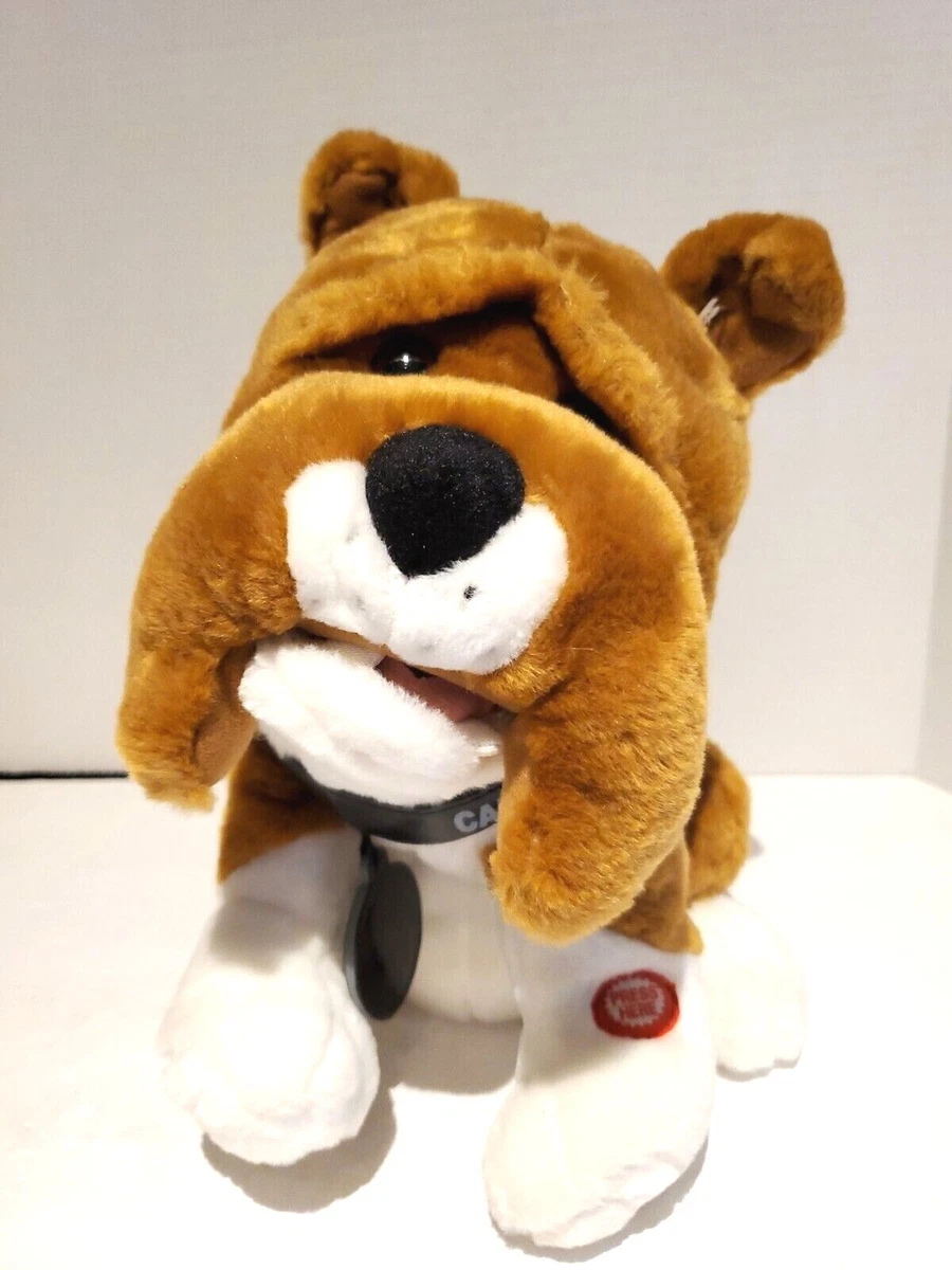 Singing sales stuffed dog