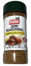 Badia Jerk Seasoning Jamaican Style 3.5 OZ Bottle No MSG - Free Shipping