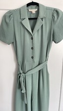 Sage Short Sleeve Utility Jumpsuit