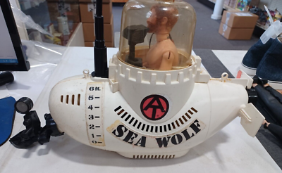 Vintage 1975 GI Joe Adventure Team 1/6 Scale Sea Wolf Submarine