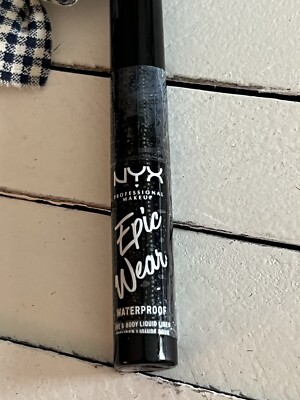 NYX Epic Wear Matte Liquid Liner - Waterproof Eyeliner EWSPLL02 Brown Sealed!