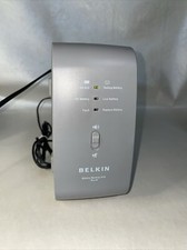 Belkin Battery Backup Unit Rev B BU3DC001-12V Cords Gray Tested