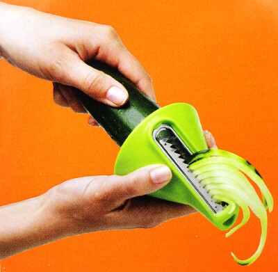 Vibe Spiralizer by Chef'n Make Spiral Cuts a Snap! Green 